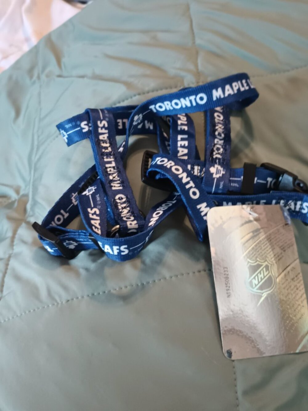 NEW Toronto Maple Leafs NHL Adjustable Dog Harness